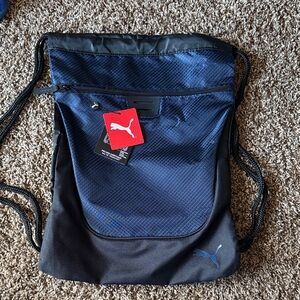 Puma Men's Navy and Black Backpack